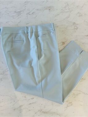 roz & Ali Light Blue Tailored Capri Pants Women’s size 18W
